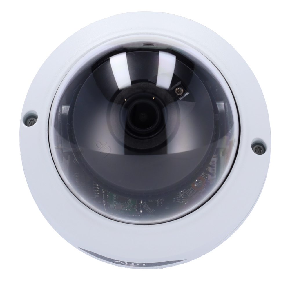 UV-IPC3234EA-AHDZK-I1 | UNIVIEW - Cámara IP Domo LightHunter | 4 Mpx | Lente motorizada 2.8~12 mm | Leds IR 40 metros | Micrófono Integrado 