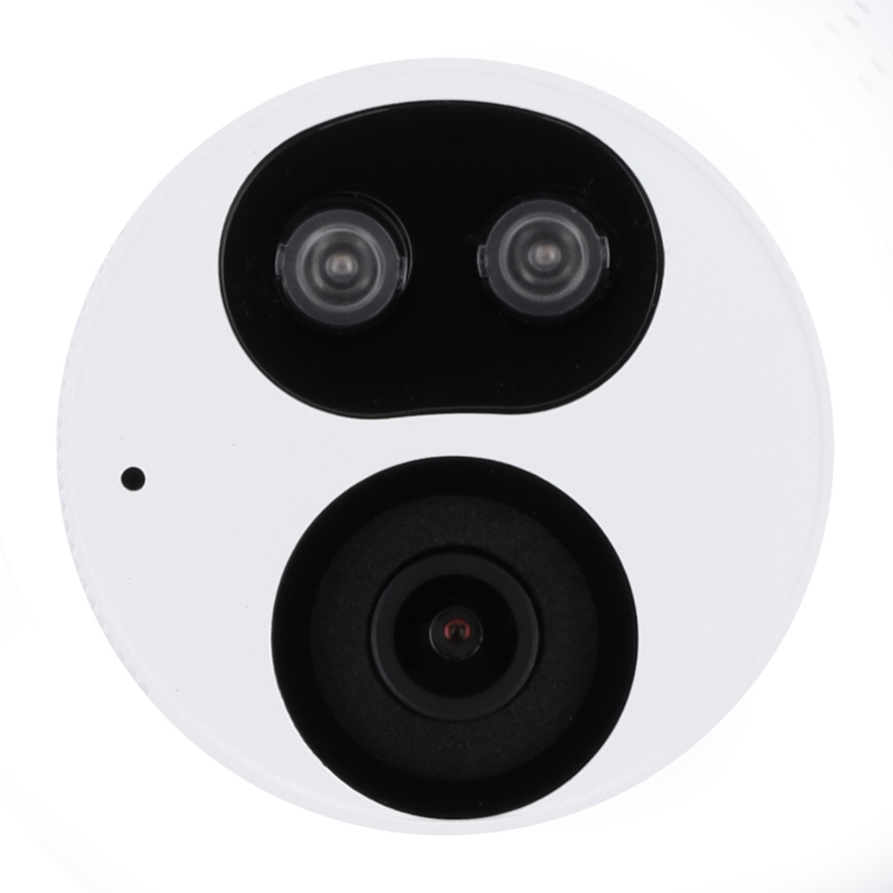 UNIVIEW Cámara domo IP La cámara Turret Uniview UV-IPC3614SB-ADF28KMC-I0 garantiza seguridad con 4 Mpx de resolución, IR de 30 m y WDR 120 dB. Su compresión Ultra265/H.265/H.264 optimiza almacenamiento. Con micrófono integrado, protección IP67 y PoE, es ideal para cualquier entorno