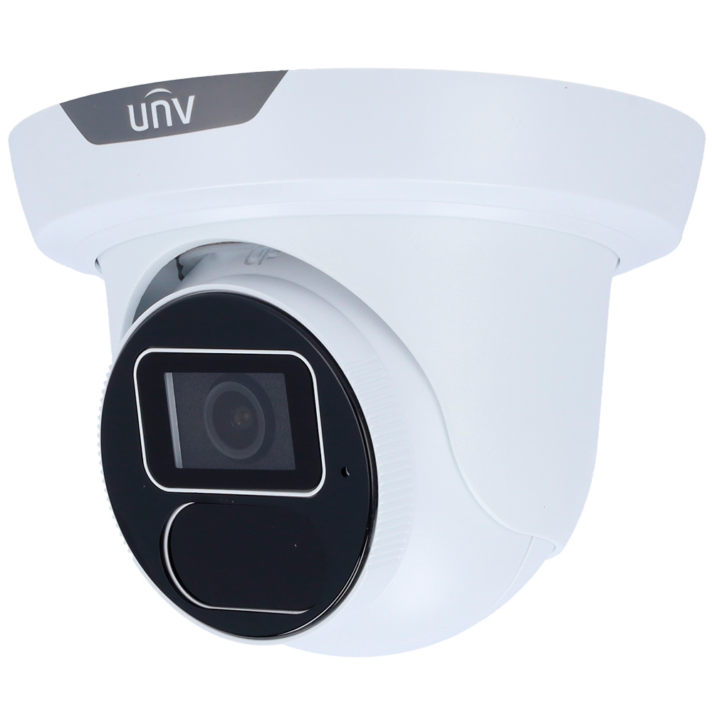 UNIVIEW DOMO IP Con detección inteligente, micrófono integrado y carcasa IP67, la UV-IPC3618SS-ADF28K-I1 es ideal para vigilancia interior y exterior