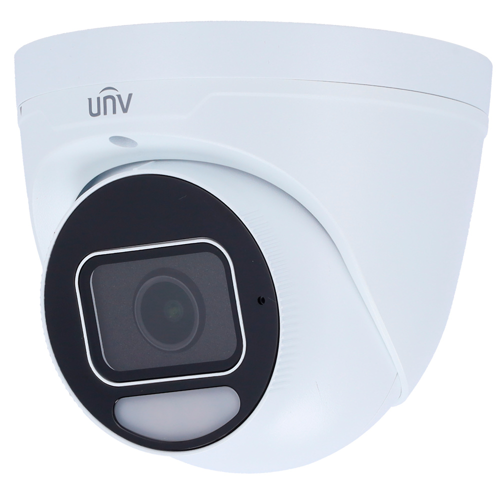 UV-IPC3634SE-ADF28K-WP-I1  |  UNIVIEW   -  Cámara Turret IP Uniview |  4 Mpx  |  Lente 2,8 mm | Leds IR  blanco 30 metros  |  Micrófono integrado