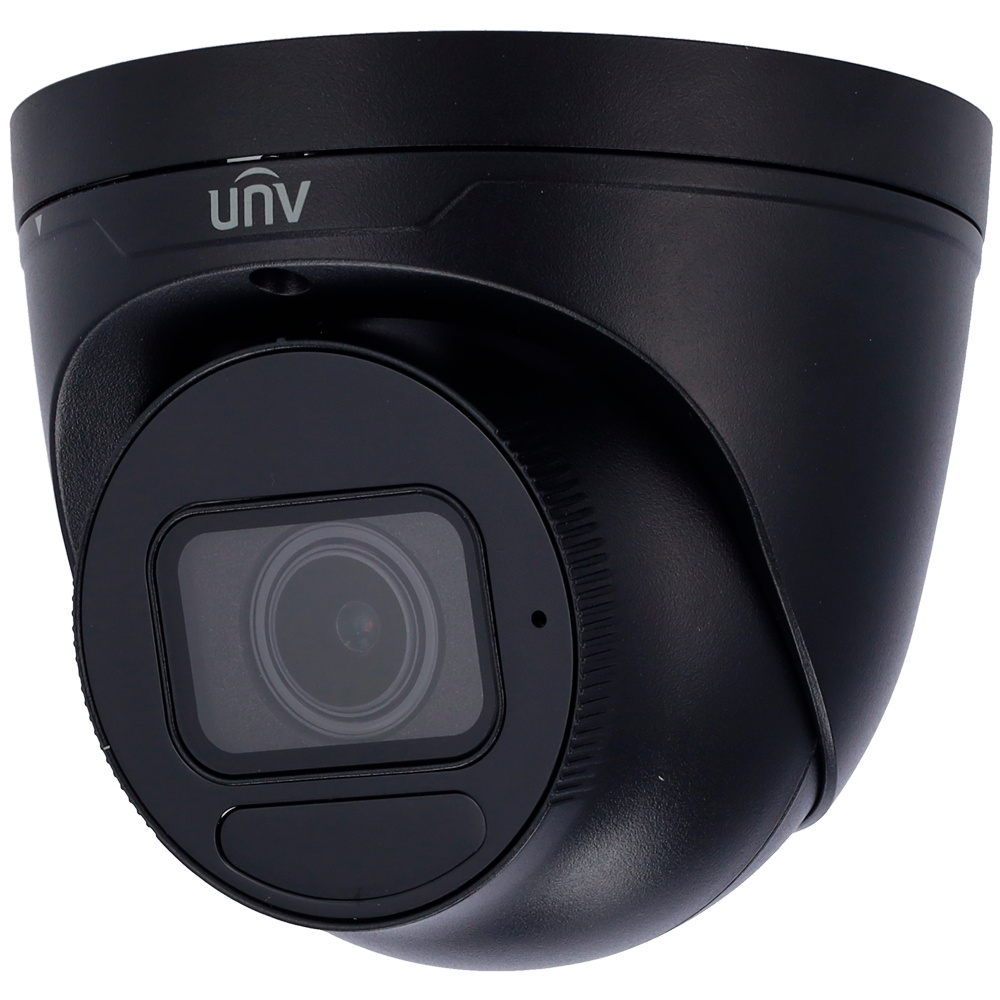 UV-IPC3638SB-ADZK-I0-BLACK  |  UNIVIEW   -  Cámara IP Domo  |  8 Mpx  |  Lente motorizada 2.8-12 mm AF   |  Leds IR 40 metros  |  Micrófono  integrado 