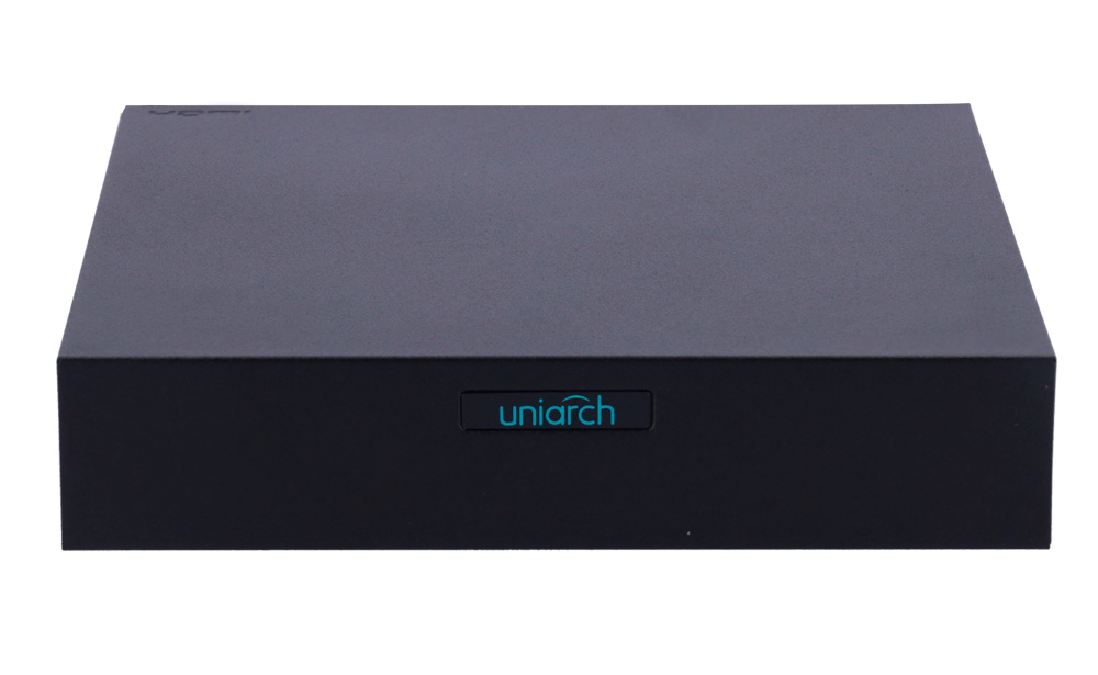 UV-NVR-108S3-P8-ECO | UNIARCH - Grabador NVR de 8 canales IP | 8 Puertos PoE | 64 Mbps | Resolución Max. 6 Mpx 