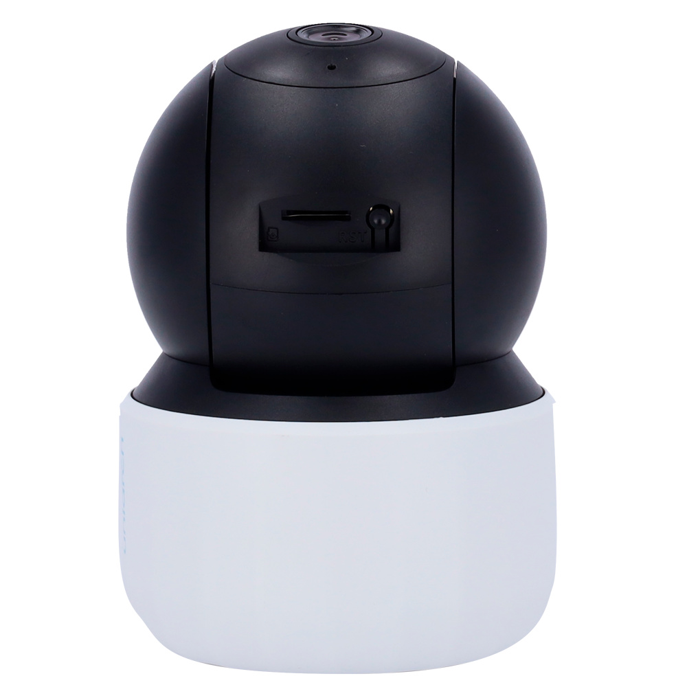 WIFI PT UNIARCH IP Modelo UV-UHO-S3E-M5TD de Uniarch, cámara IP WiFi PT de alta resolución con visión infrarroja y luz blanca hasta 10 metros. Cuenta con seguimiento inteligente, autotracking, audio de dos vías y ranura microSD. Solución completa de videovigilancia doméstica con detección avanzada y control desde smartphone