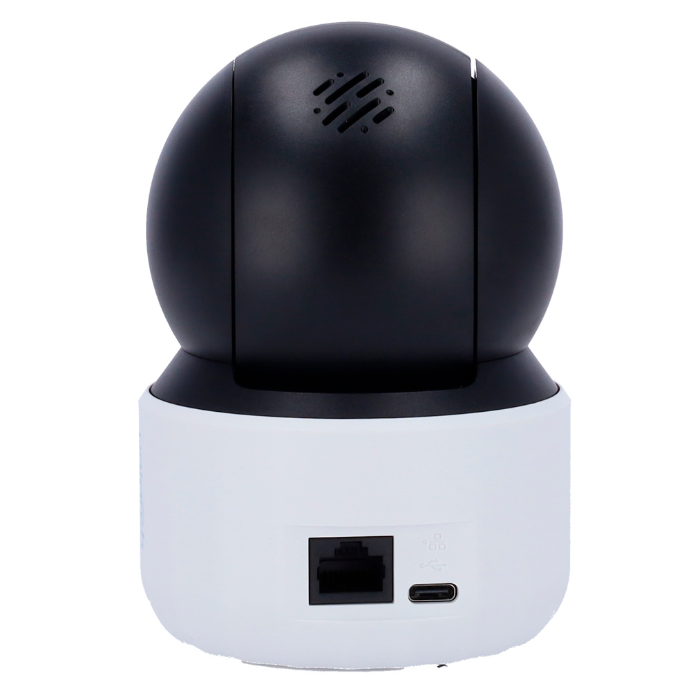 WIFI UNIARCH Cámara IP WiFi Uniarch UV-UHO-S3E-M5TD con sensor CMOS de 5Mpx y lente de 4 mm, ideal para vigilancia de interiores. Integra visión nocturna dual, detección de personas y mascotas, audio bidireccional y grabación local. Perfecta para hogares o negocios que requieren seguridad eficiente con conectividad inalámbrica