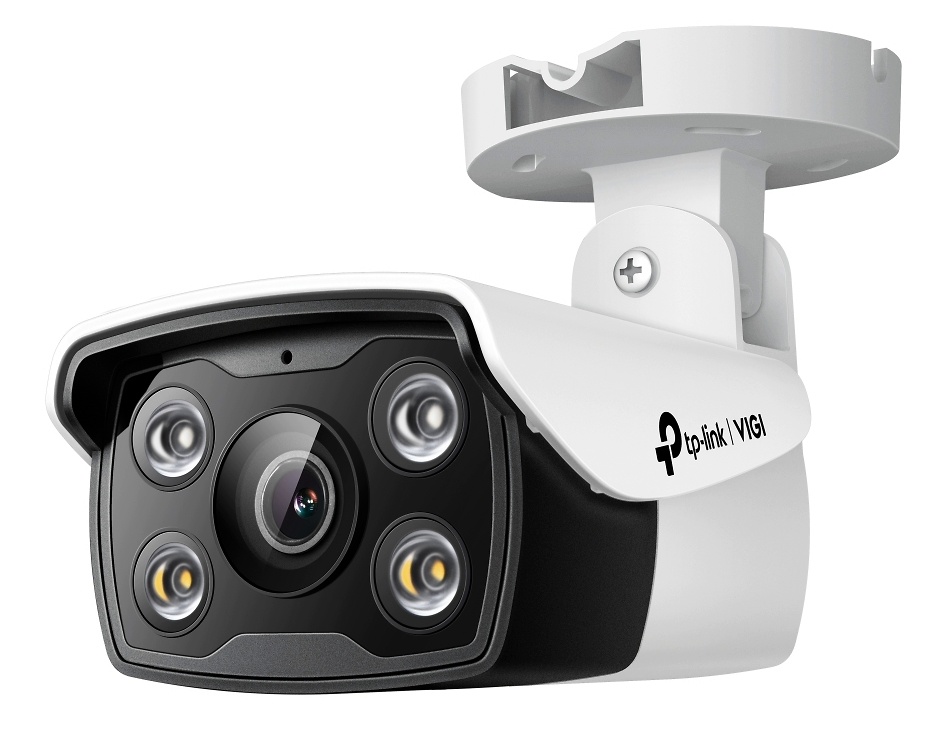 VIGI C340(4mm) | VIGI TP-LINK Cámara IP de 4Mpx con lente fija de 4 mm, Full Color y Smart IR + luz blanca hasta 30m. Protección perimetral avanzada con disuasión activa por luz y sonido