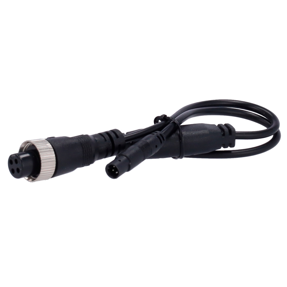 VW-126-1080P | Cámara minidomo para vehículo | 2 Mpx | Especial para Vehículos | Lente 160º | Conector de M12 4 pines 