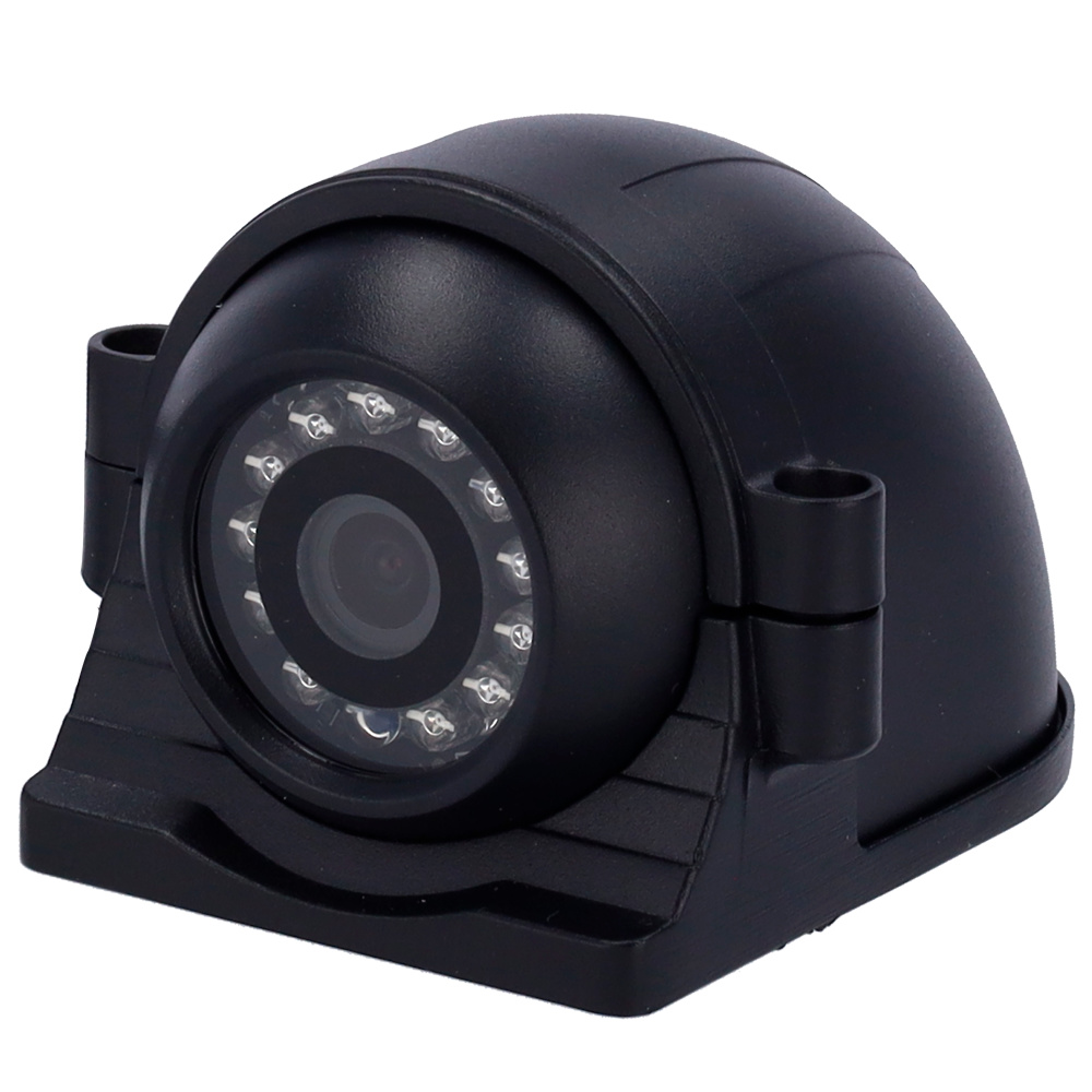 VW-206-1080P  |  Cámara para vehículo con soporte abatible  | 2 Mpx  |  Especial para Vehículos   |   Lente 2.8mm  |  Conector de M12  4 pines  |  Leds IR 