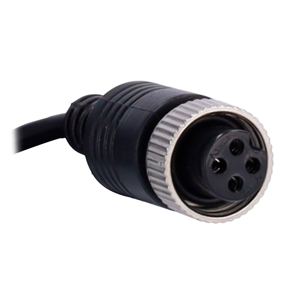 VW-363-1080P | Cámara domo robusta para vehículo | 2 Mpx | Especial para Vehículos | Lente 2.8mm | Conector de M12 4 pines | Leds IR 