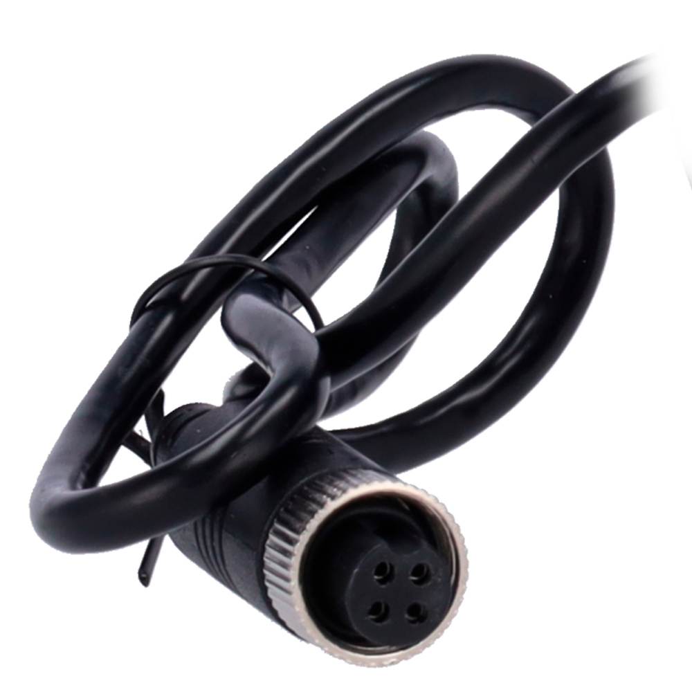 VW-372-1080P | Cámara para vehículo con soporte abatible | 2 Mpx | Especial para Vehículos | Lente 2.8mm | Conector de M12 4 pines | Leds IR 