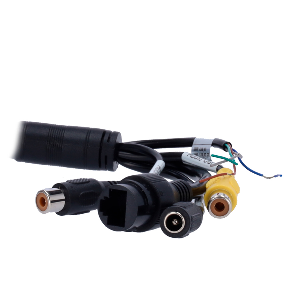 XS-IPB619CA-4PS-FC-AI-BLACK | X-SECURITY - Cámara IP Bullet Full Color | 4 Mpx | Lente fja 3.6 mm | Leds IR 60 metros | Micrófono integrado 