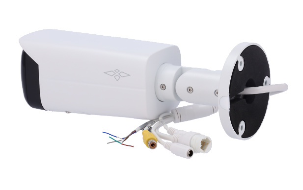 XS-IPB628SWA-4U-WIDE | X-SECURITY - Cámara IP Bullet | 4 Mpx | Lente 2.1 mm | Leds IR 20 metros | Micrófono integrado 