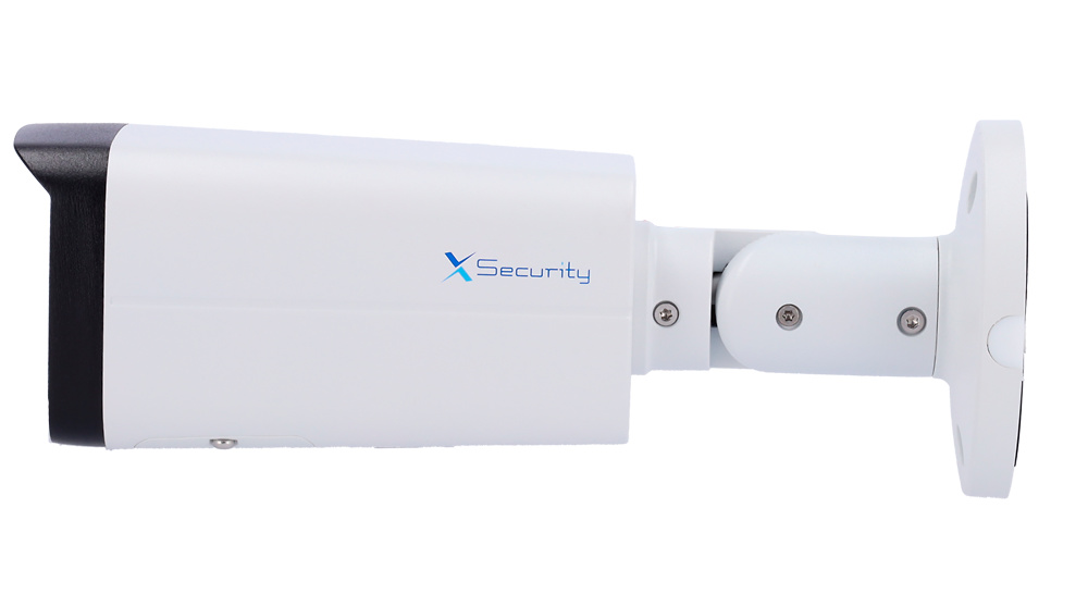 XS-IPB829ZA-4P-DL-WIZ | X-SECURITY - Cámara IP WizSense | 4 Mpx | Lente Motorizada 2.7~13.5mm | Dual Light(IR 60m y Luz Blanca 60m) | Micrófono integrado 