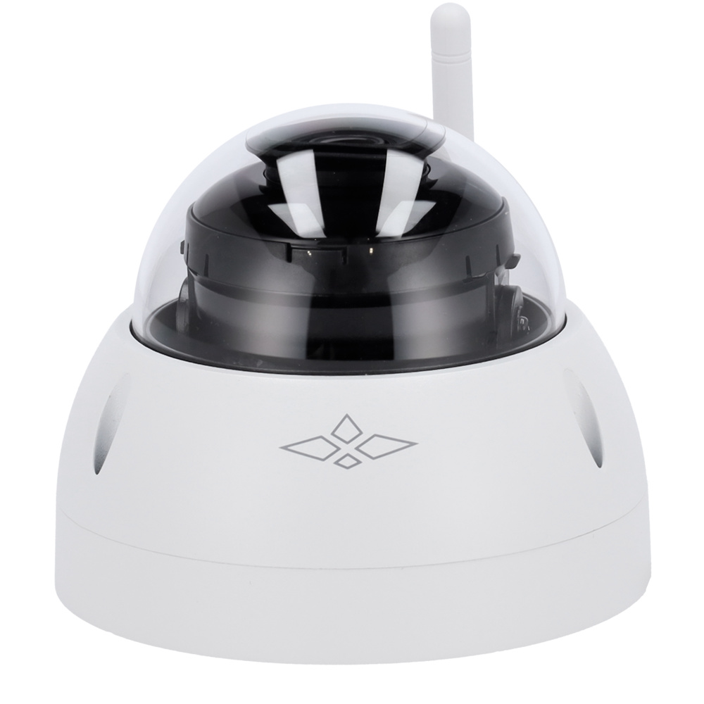 XS-IPD843-2EW | XS-SECURITY - Cámara domo IP Wifi | 2 Mpx | Lente 2.8 mm | Leds IR 30 metros | Antivandálica IK10 