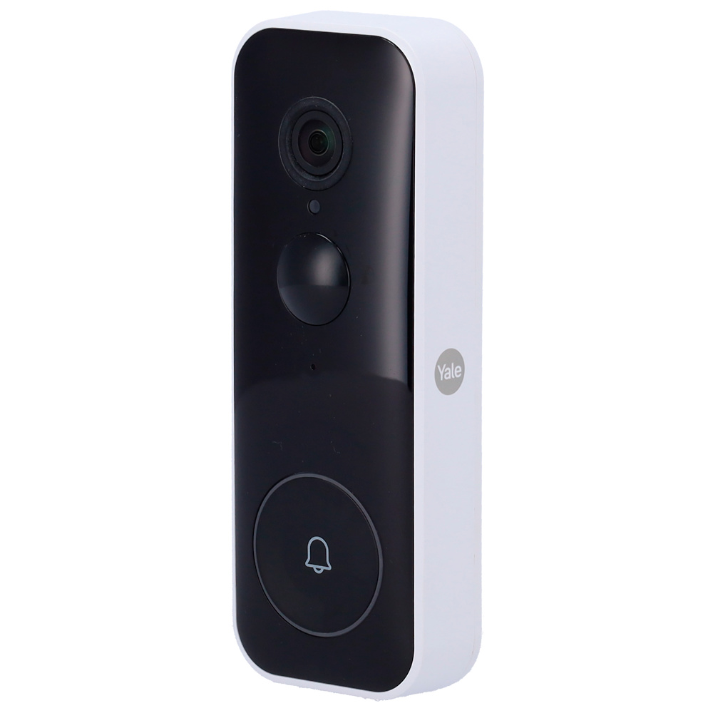 YALE-VIDEODOORBELL | YALE - Timbre inteligente con vídeo WiFi | Comunicación WiFi 2.4 GHz 