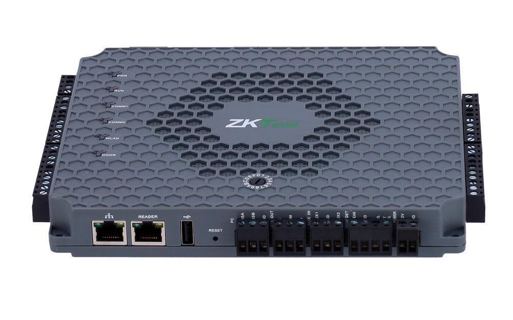 ZK-ATLAS-260-W | ZKTeco | Controladora de accesos biométrica PoE | Gestión de 2 puertas | Comunicación TCP/IP, WiFi, Wiegand y RS485 | 4 lectores por Wiegand | 4 lectores por OSDP 