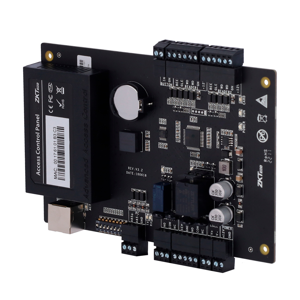 ZK-C3-100PRO | ZkTeco - Controladora de Accesos RFID | Gestión para 1 puerta | Comunicación TCP/IP y RS485 