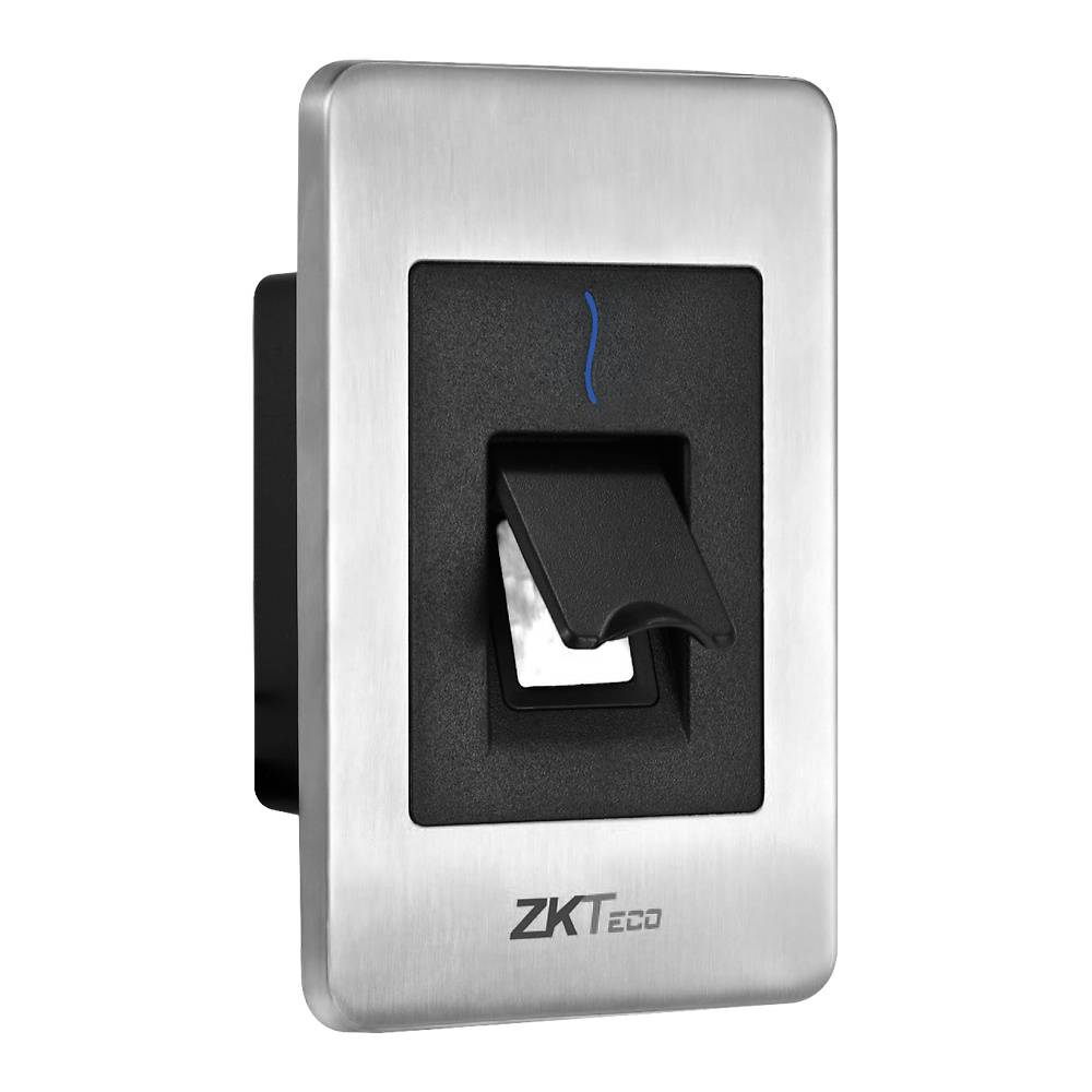 ZK-FR1500S-WP-MF  | ZKTeco  -  Lector Biométrico de Accesos  |  Acceso por huella Silk ID y tarjeta MF  |  IP65
