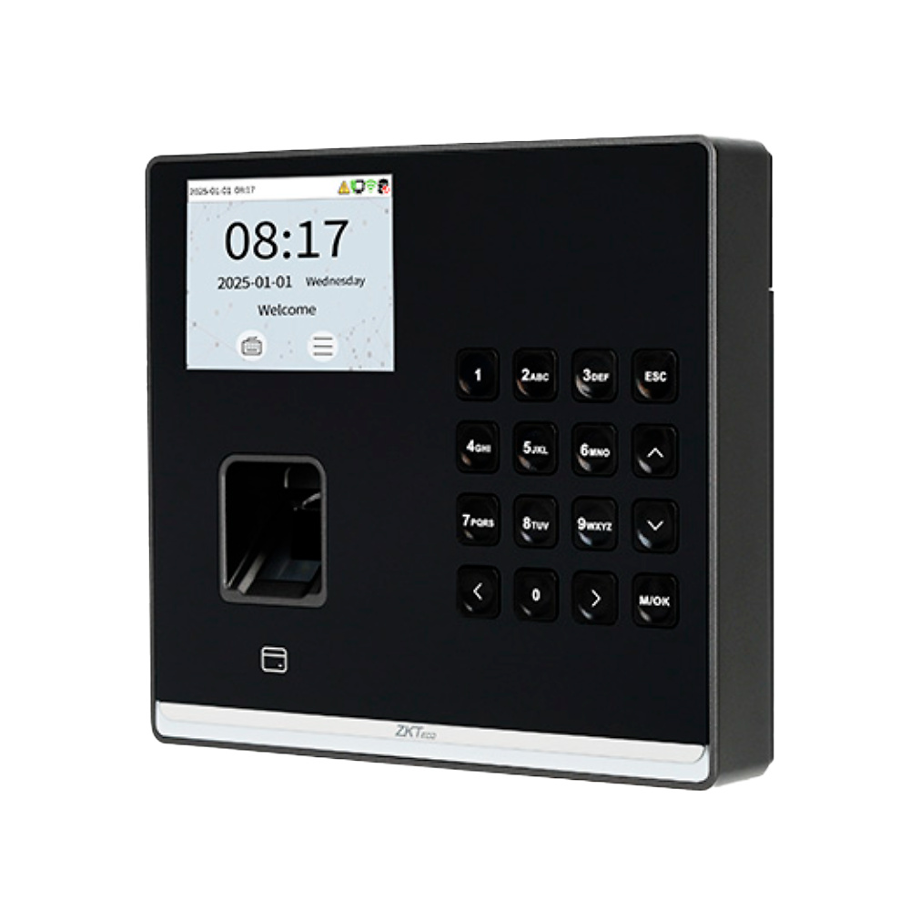 ZK-TA-GTC2-1-W  |  ZkTeco  -  Terminal autónomo de control de Acceso y Presencia |  Identificación por tarjeta EM, huella, contraseña y/o combinaciones