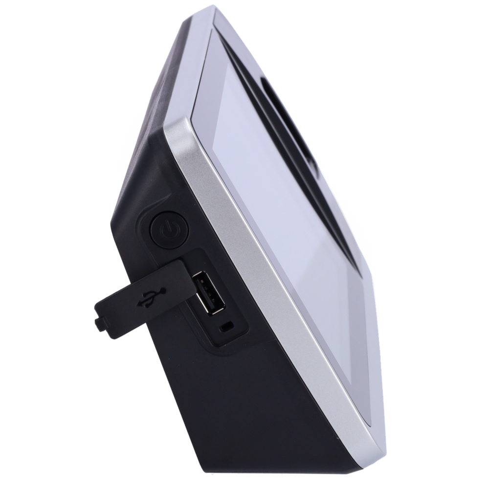 Terminal Presencia ZkTeco Control de presencia ZK-ZYNK-ZPAD-PLUS-FP-12-S-4G con Android 6.0, identificación por huella, tarjeta y PIN, conectividad WiFi y USB, y gestión autónoma. Seguridad eficiente para empresas