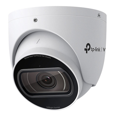 InSight S445ZI | VIGI TP-LINK  |  Cámara IP TP-Link |  4 Mpx  |  Lente motorizada 2,7–13,5 mm  |  Leds IR 60 metros  |  Disuasión activa con luz blanca y aviso sonoro