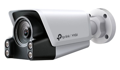 VIGI C340S(4mm) | VIGI TP-LINK  |  Cámara IP TP-Link |  4 Mpx  |  Lente Fija 4 mm  |  Leds IR y Luz Blanca 30 metros  |  Incorpora micrófono y altavoz