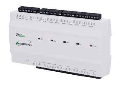 ZK-INBIO460PRO  |  ZKTeco  |  Controladora de accesos biométrica  |  Gestión de 4 puertas  |  Comunicación TCP/IP, Wiegand y OSDP