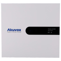 AK-A094S |  AKUVOX  -  Controladora de acceso  |  Identificación con Tarjeta EM/MF y PIN  | 4 lectores por Wiegand | 8 lectores por OSDP  |  Salida de relé para 4 puertas