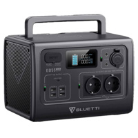BL-EB55-GREY  |  BLUETTI  -  Estación de Energía solar portátil  |  Potencia salida 700W max |  LiFePO4  |  2500 Ciclos