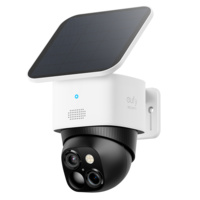 EUFY-SOLOCAM-S340  |  EUFY  -  Cámara motorizada Wifi |  3K |  Ángulo de visión 135° | Detección inteligente de Humanos -Detección de mascotas y facial  |  Panel Solar integrado
