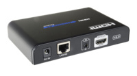 HDMI-EXT-PRO-RX-V2  |  Receptor HDMI activo  |  Alcance 120 m sobre cable UTP Cat 6  |  Permite conexión punto a punto hasta 253