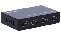 HDMI-SPLITTER-4-4K  |  Splitter de señal HDMI  -  1 Entrada / 4 Salidas  -  5V DC