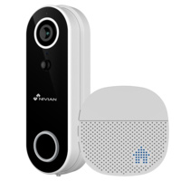 NVS-IPC-DB1  |  Video timbre Smart Cámara | 2 Mpx  |  Lente 2,8 mm  |  Leds IR 5 metros  |  Micrófono y Altavoz integrados  |  Compatible TUYA Smart / Google / Alexa
