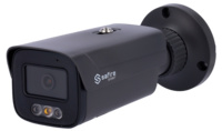SF-IPB380A-4E1-DL-GREY  |  SAFIRE SMART  |  Cámara IP  Bullet  E1  |  4 Mpx  | Lente 2.8 mm  |  Leds IR 30 metros  |  AI: Clasificación de humano y vehículo  |  Micrófono integrado
