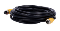 ST-4PIN-AHD-100  |  STREAMAX  -  Cable para cámaras AHD  | 10 metros  |  Conector M12 aviación  Macho-Hembra  |  Conector de aviación 4 pines