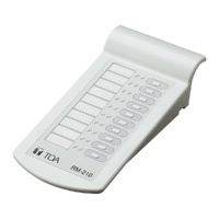 TOA-RM-210  |  TOA  -  Teclado de expansión para micrófono de pupitre TOA-RM-200M