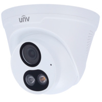 UV-IPC3614LB-AF28K-DL  |  UNIVIEW   -  Cámara IP Domo  |  4 Mpx  |  Lente 2.8 mm | Dual Light  30 metros | Micrófono y Altavoces integrados