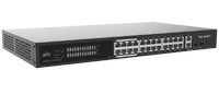 UV-NSW3000-25GT1GP1GC-POE-IN  |  UNIVIEW  -    Switch PoE Cloud Gestionable  |  24 PoE802.3af/at + 2 uplink RJ45 + 2 SFP  |  370W