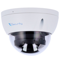 XS-IPD842A-6P-DL-WIZ  |  X-SECURITY  -  Cámara IP Domo WizSense |  6 Mpx  |  Óptica fija  2,8 mm | DualLight (30m IR+30m Luz blanca)  |  Micrófono  Integrado