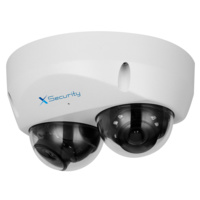 XS-IPD850A-4U-MIND   |  X-SECURITY  -   Cámara IP WizSense dual |  4 Mpx  |  Dual Light(IR 60m y Luz Blanca 60m)  |  Micrófono incorporado