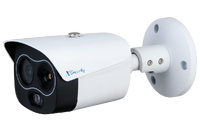 XS-IPTB256A-4D4-WIZ | X-SECURITY  -  Cámara Térmica dual IP WizSense |  256x192 VOx | Lente 3,5 mm  |  Sensor óptico 1/2.7” 4 Mpx | Lente 4 mm