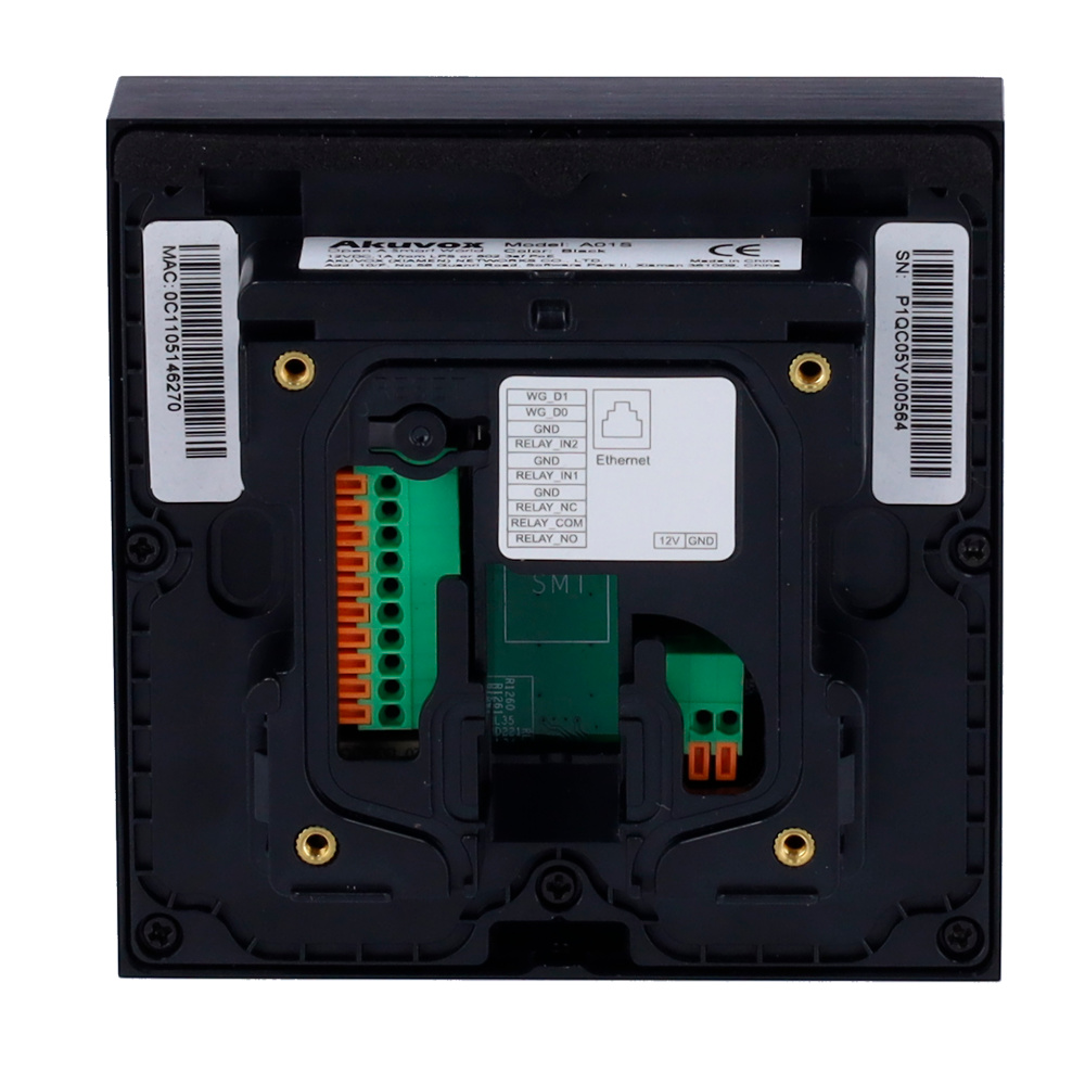 AK-A01S | AKUVOX - Control de Accesos autónomo | Identificación con tarjetas EM RFID y MF y NFC 