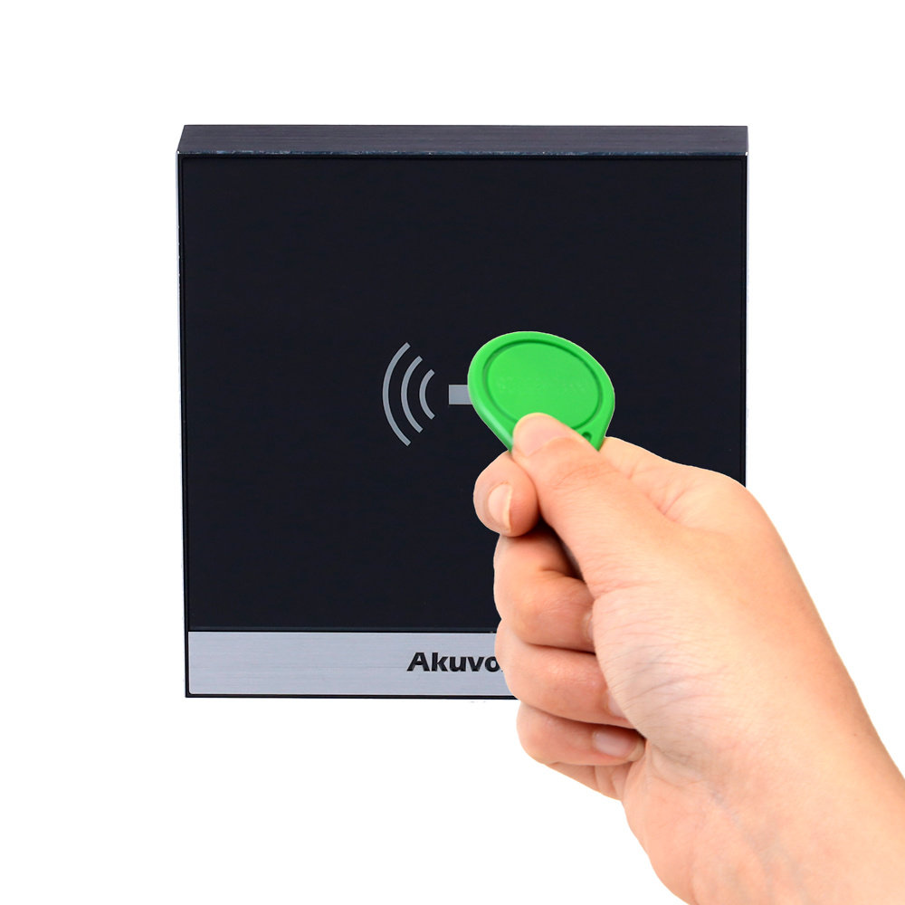 AK-A01S | AKUVOX - Control de Accesos autónomo | Identificación con tarjetas EM RFID y MF y NFC 
