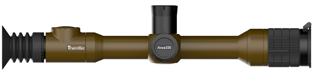 ARES335-OLIVE | THERMEYE - Visor Térmico | Resolución térmica 384x288 | Lente 35mm | Aumentos 3,37x 
