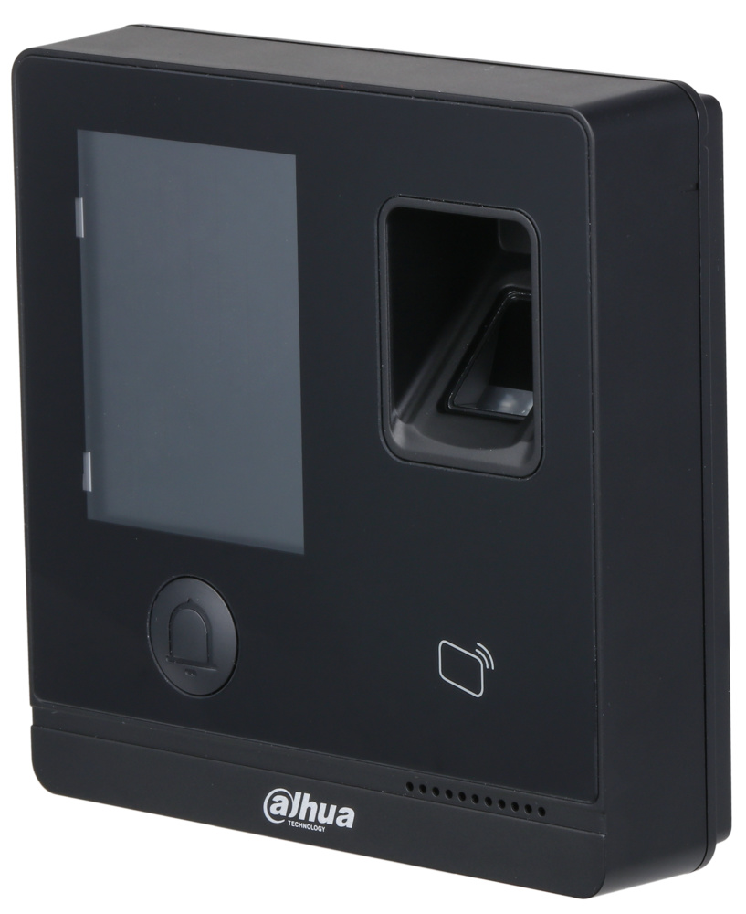 ASI1212F-D | DAHUA - Terminal autónomo con lector Biométrico y Tarjetas EM (125kHz) para control de Accesos 