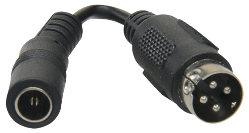 CON-DC-HIK | HIKVISION Adaptador para alimentador de Grabadores Hikvision de 4 pines