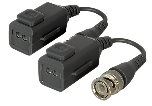 BA-617P-HAC | Balun pasivo de vídeo HD 4K por par trenzado, 2 Uds 