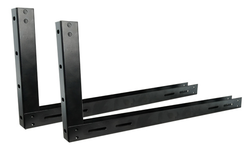 BRACKET-BOX-DVR  |  Soporte a pared Arcón para Grabadores Digitales  de hasta 4U | Tipo escuadra