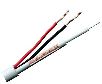 Bobina de Cable Combinado - (Micro-coaxial+Alimentación) - 100m