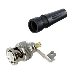 Conector BNC macho para atornillar 