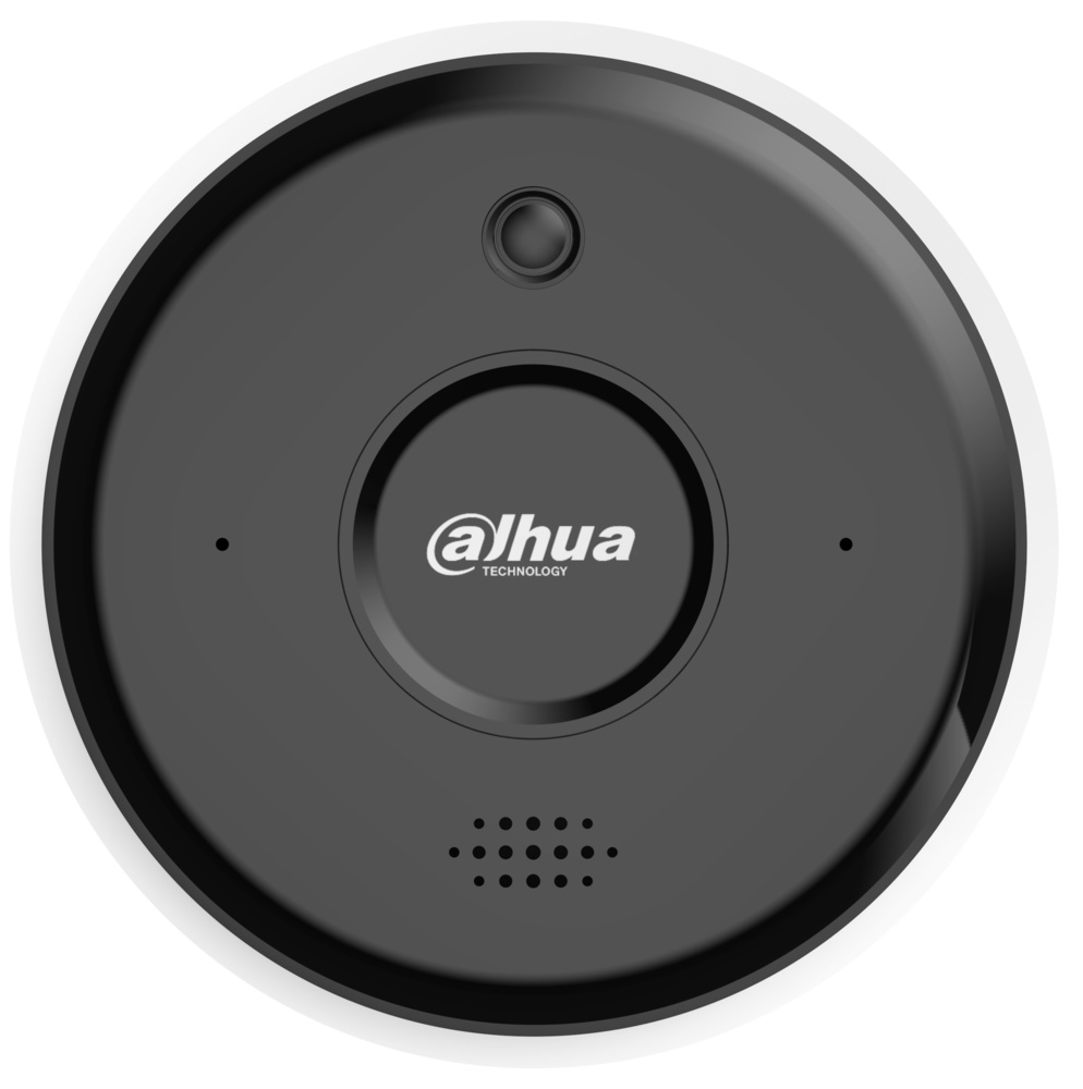 DHI-HY-SAV849HAP-E | DAHUA - Cámara IP con sensor IR AI-fire | Incorpora micrófono y altavoz | Supervisión inteligente: Detección de llama | Cobertura del sensor de humo de 30~60 m2 